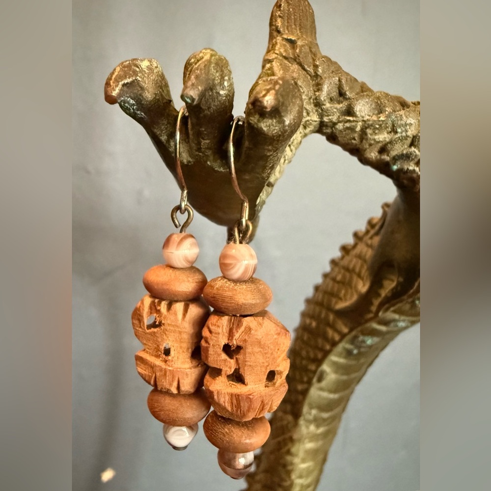 Handcrafted Wooden Earrings